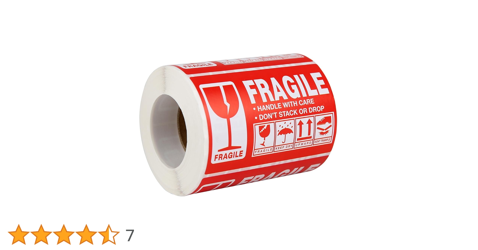 Amazon | Yamasan FRAGILE ステッカー 割れ物シール 梱包 荷札ラベル